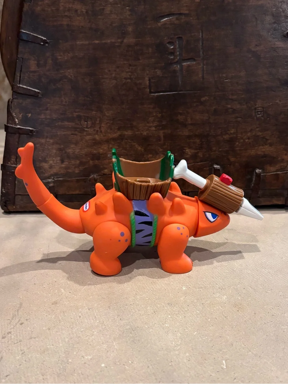 Little Tikes B.C. Builders Parasaurolophus and Stegosaurs Dinosaurs Playset